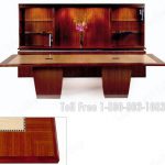 Conference room table furniture wood hutch power in table