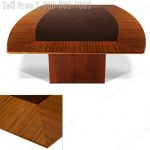 Conference table large oversized veneer wood big oversized