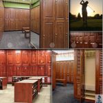 Country club golf membership locker room