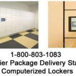 Courier package delivery lockers computerized parcel locker
