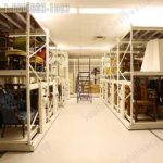 Dallas museum cabinet compact shelving racks furniture artifact storage