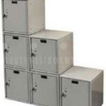 Day locker stacking box cube keyless locker