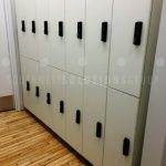 Day use lockers custom modular temporary storage