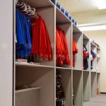 Dayton flyers athletic equipment storage system space saver