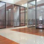 Demountable architectural movable walls interior modular office wall system
