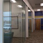 Demountable glass walls ssg office dallas