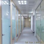 Demountable modular office partition walls