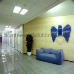 Demountable office wall system movable interior walls