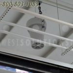 Destratification air circulation commercial ceiling fans