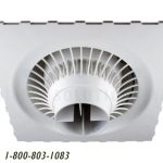 Destratification ceiling fans commercial air circulation system