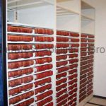 Docket book roller shelves county courthouse storage cabinets deed record shelving