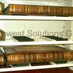 Docket books easy roller shelving county courthouse storage cabinets record shelves