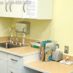 Doctor exam room cabinets medical furniture case goods