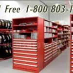 Drawers in shelving auto parts tool crib cabinets shelves above