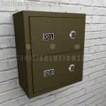 Edhgs02v fg barrel lock wall mount handgun firearm ammo cabinet locker temporary storage compartment