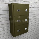 Edhgs03v fg key lock wall mount handgun firearm ammo cabinet locker temporary storage compartment