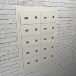 Edhgf10 fr barrel flush lock pistol sidearm locker storage flush mount compartments