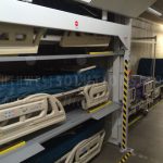 Electric hospital storage lifts beds gurneys stretchers