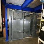 Electric mezzanine elevator two story vertical reciprocating lift for parts
