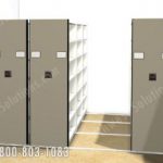 Electric shelves high density storage