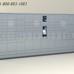 Electronic apartment delivery package lockers pc7 72 combo