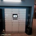 Electronic concierge digital parcel lockers