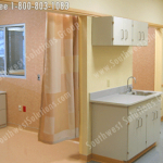 Emergency casework cabinets modular millwork