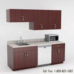 Employee breakroom furniture casework cabinets ssg br07 3 l