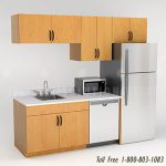 Employee office breakroom modular casework ssg br08 5 l