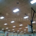 Energy efficient commercial destratification ceiling fans