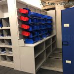 Equipment room storage shelving racks cabinets