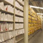 Evidence file shelving open shelf filing storage