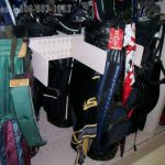 Ez rail applications support rail for 4 post sporting goods storage golf clubs