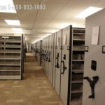 File shelving high capacity compact storage