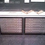 Flat file storage gallery display area museum cabinet visual