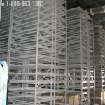 Floor to ceiling high bay shelving offsite archive storage depository