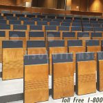 Folding collapsible chairs auditorium school seating