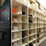 Football storage cubbies jerseys