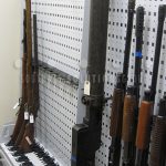 Forensic crime lab long gun rifle shotgun storage