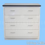 Four drawer cabinet research lab casework furniture cabinetry