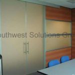 Frosted glass architectural walls modular office wall system