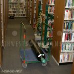 Full loaded library shelf relocation services