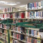 Full loaded shelving book stack relocation services