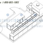 Fume hood lab casework furniture