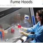Fume hoods in lab air extraction medical healthcare