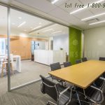 Glass office partition demountable walls