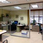 Glass office partition view series nxtwall installation