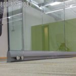 Glass sliding door installation nxtwall system