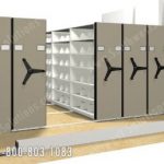 Hand crank high capacity shelving storage
