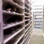 Hat storage artifacts rare old special collections museum storage cabinet shelf rack preservation historical